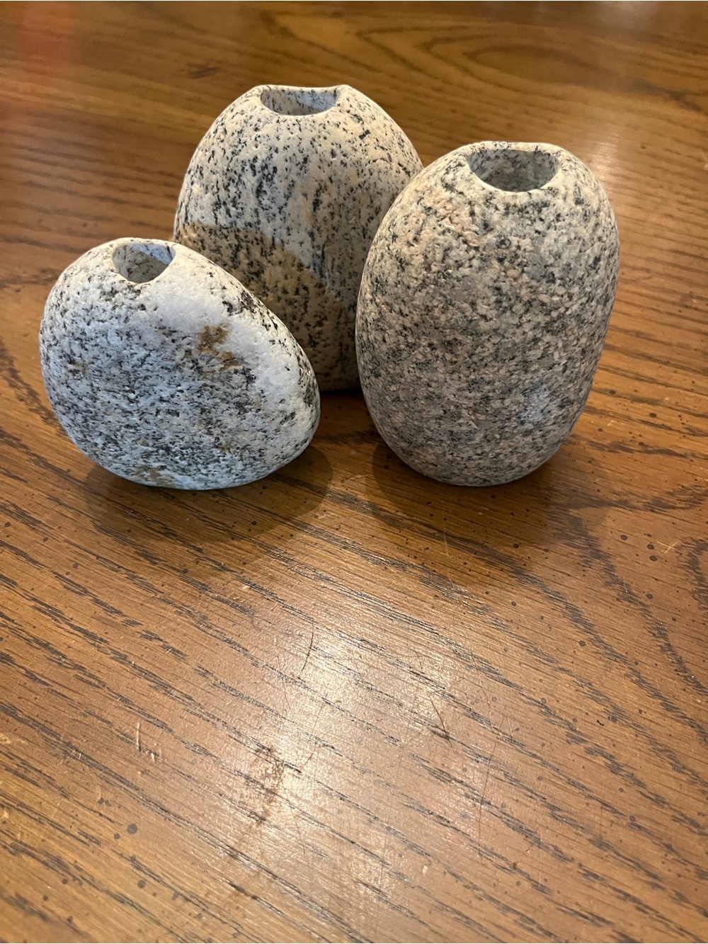Lee Spiller Natural Stone Vase set